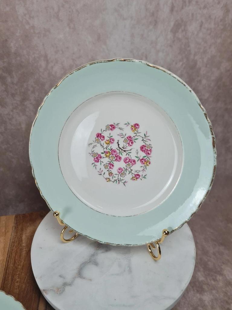 Charmant service à gâteau vintage Moulin des Loups 💐