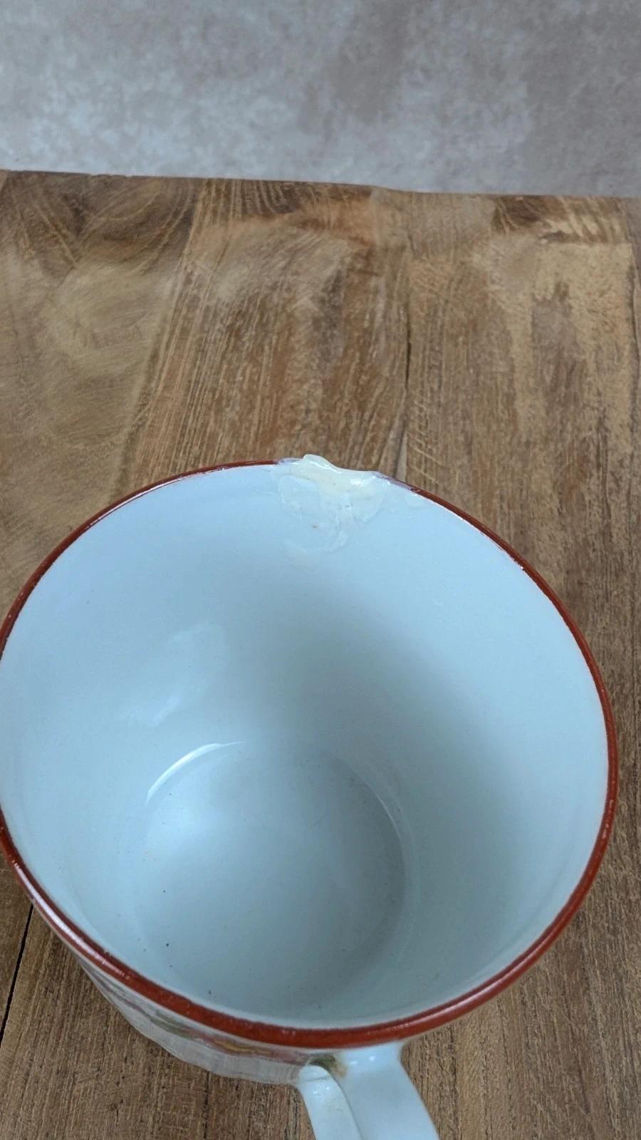 Charmant service à thé ancien fleuri en porcelaine fine