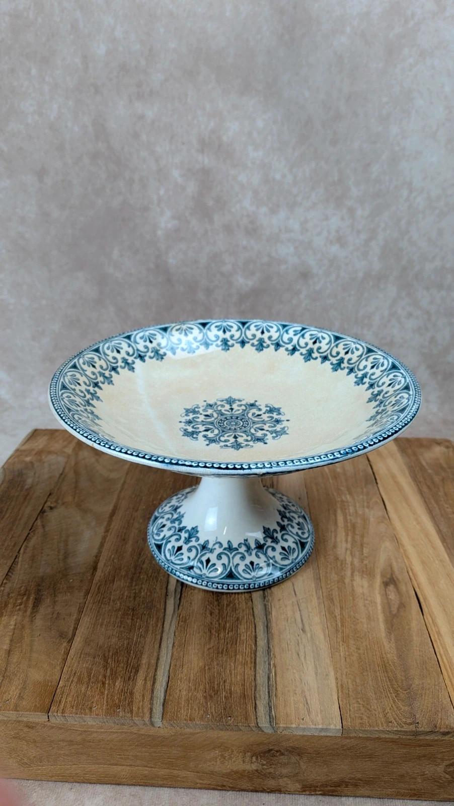 Compotier ancien Badonviller – Modèle Oriental