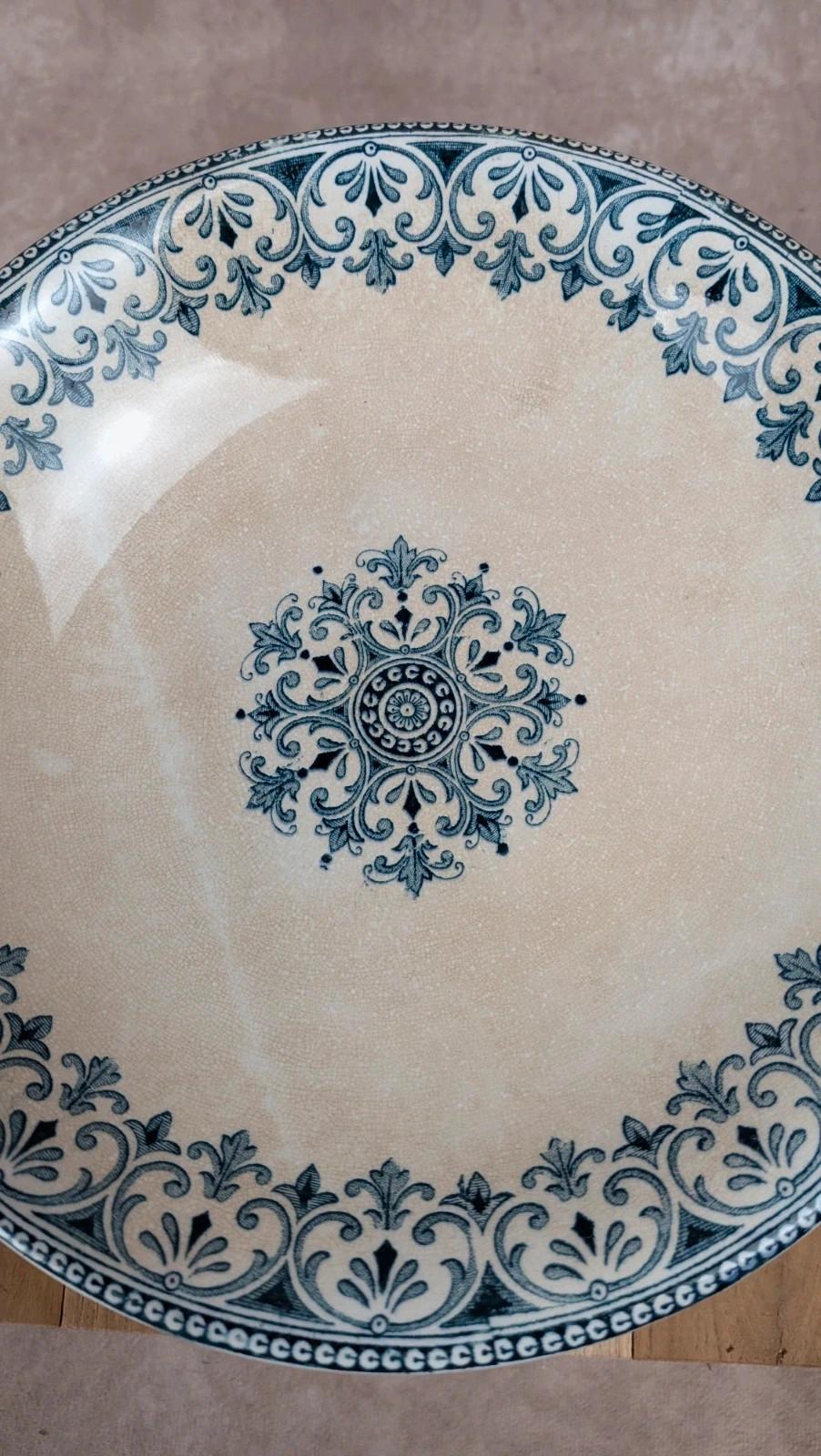 Compotier ancien Badonviller – Modèle Oriental