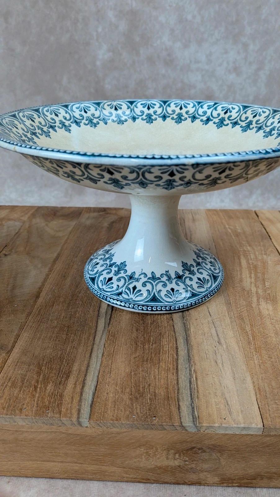 Compotier ancien Badonviller – Modèle Oriental