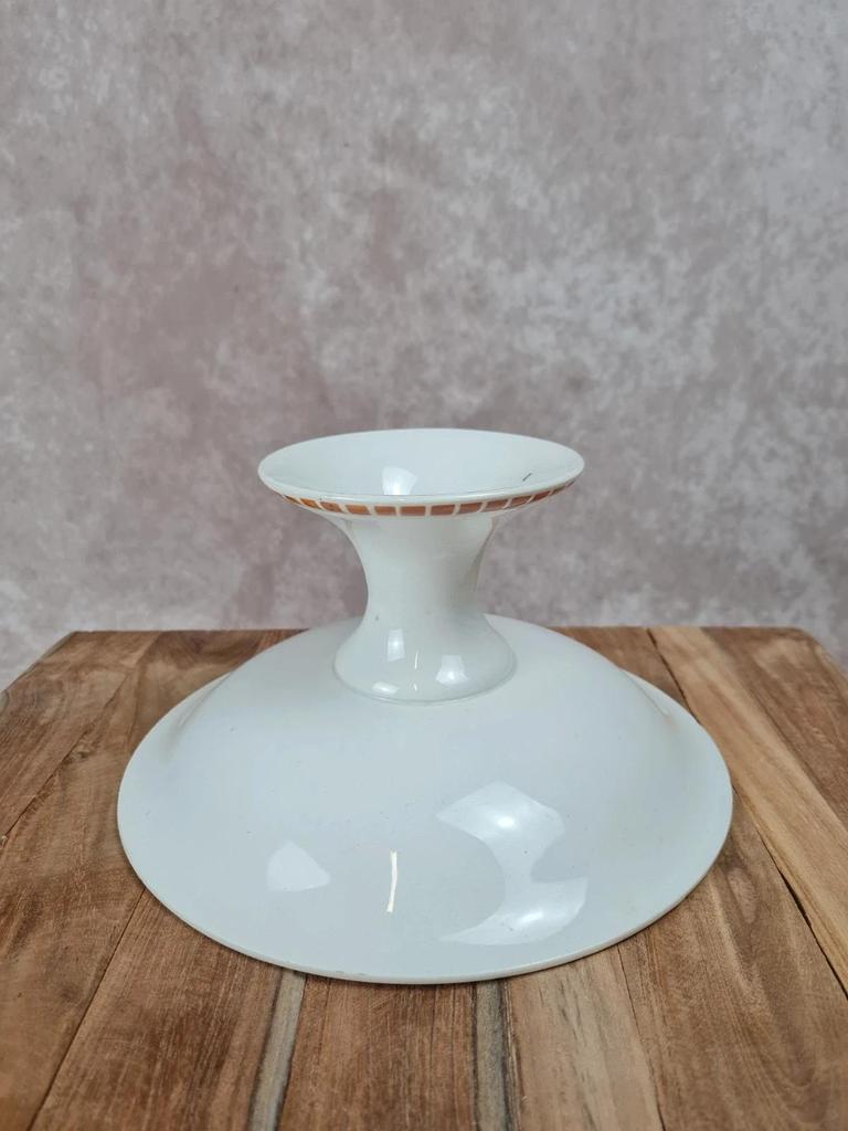 Compotier haut Art déco, Moulin des Loups & Hamage, modèle “littoral”