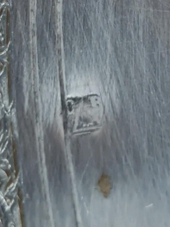 🩶 Compotier vintage en métal argenté à frise ciselée 🩶