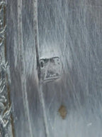 🩶 Compotier vintage en métal argenté à frise ciselée 🩶