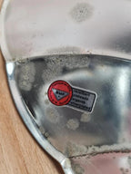 Coquille décorative design allemand Bmf – métal argenté années 60