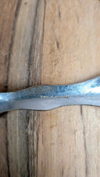 Cuillère à absinthe ancienne en métal argenté –