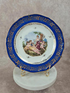 Assiette décorative – Porcelaine de Limoges Singer, Paris