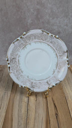 Soucoupe ancienne Limoges dorures
