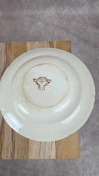 Lot de 2 assiettes creuses en terre de fer – Cie Franco-anglaise, Rue Turbigo 78 Paris 🤎