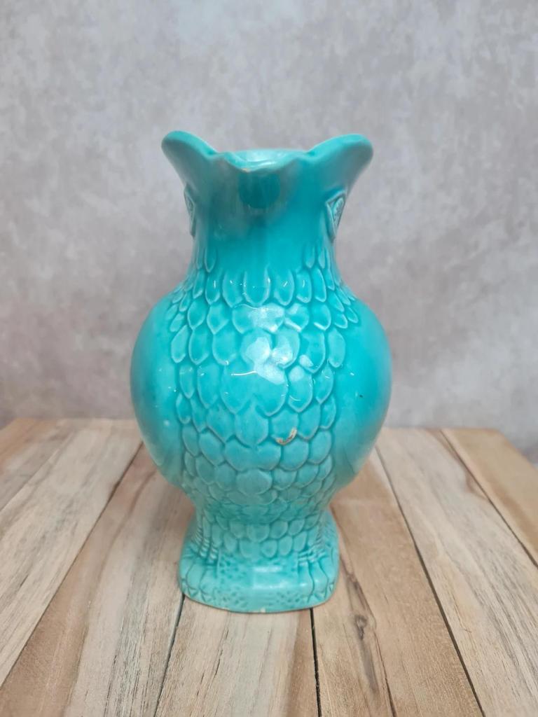 Pichet St-clément modèle Aigle 🐦 turquoise céramique vintage