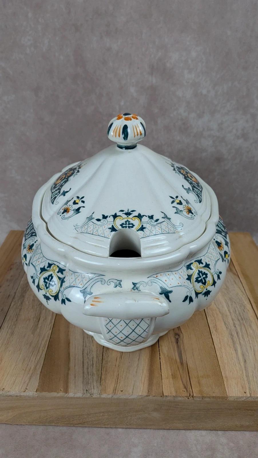 Grande soupière vintage Longchamp