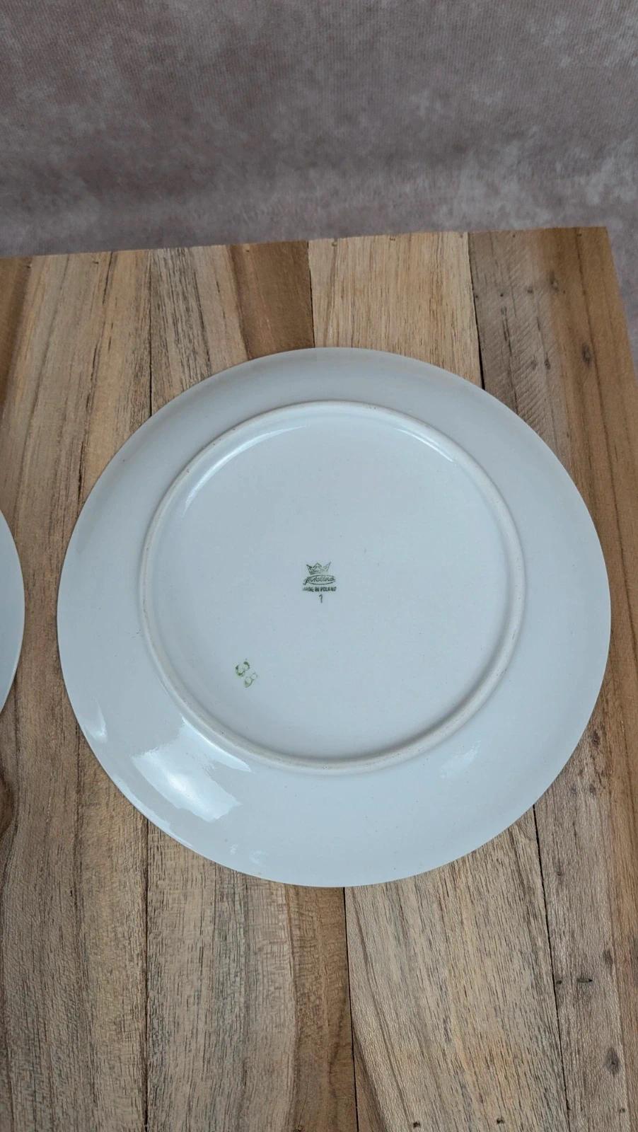 Service petit-déjeuner marbré bleu – Karolina Pologne •