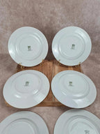 Lot de 6 assiettes Saint-amand & Hamage – Modèle Modern-style 🌿