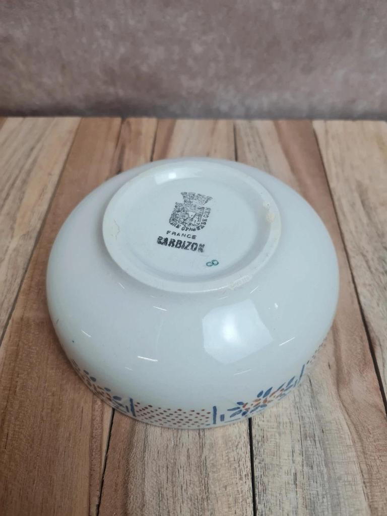 Lot de 5 saladiers gigognes terre de fer Gien Barbizon