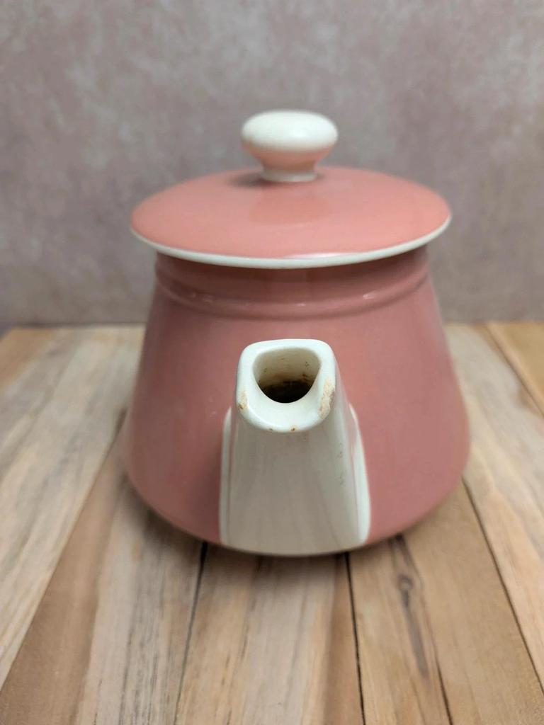 Théière vintage Villeroy & Boch Salam rose poudré