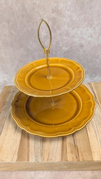 Serviteur 2 étages Lunéville Louis Xv Honey