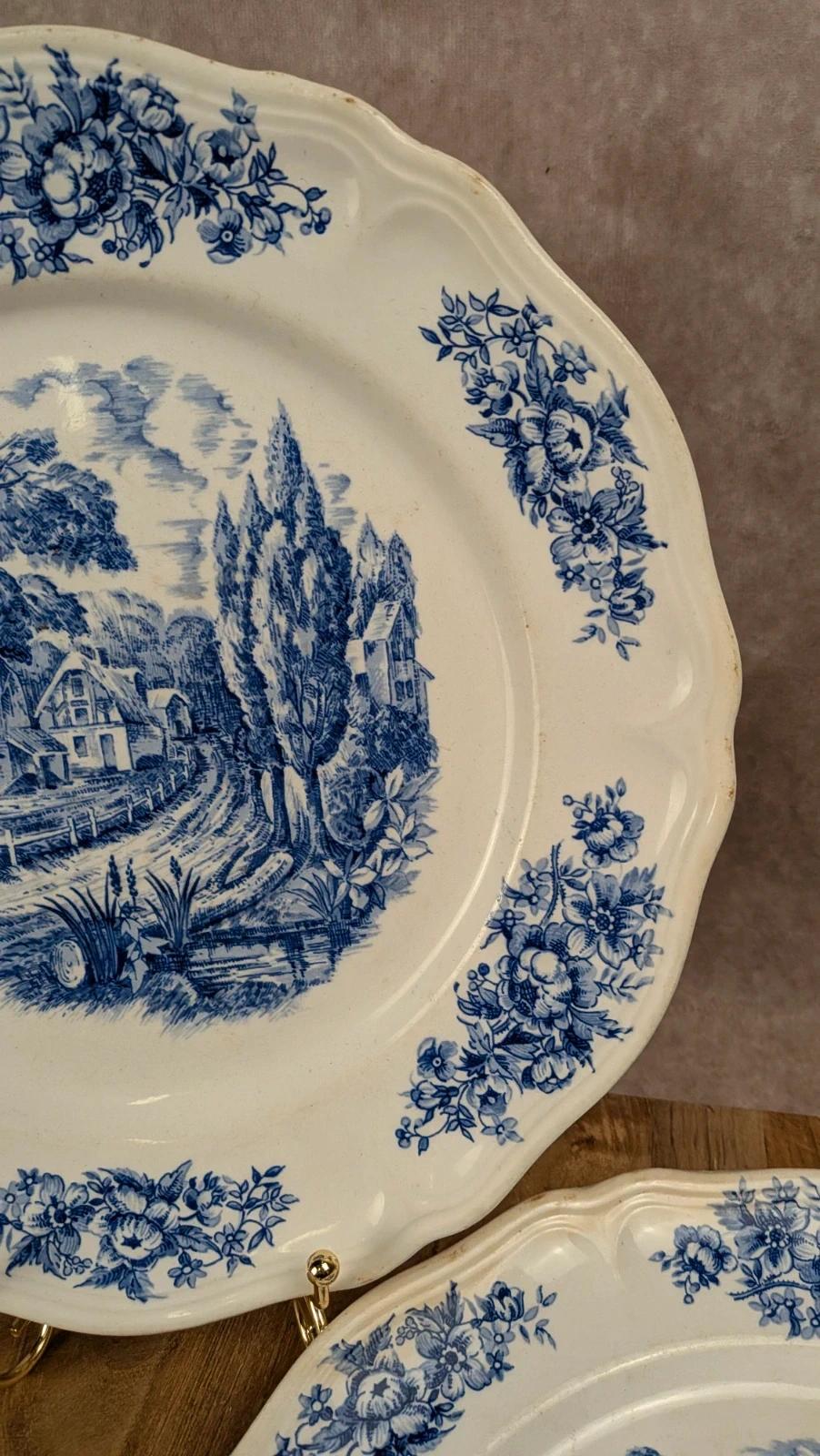 Lot de 2 assiettes Santiago – Moulin des Loups