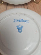 Lot de 2 coupelles anglaises T&k 🇬🇧 décor bleu – Registered Number 178785