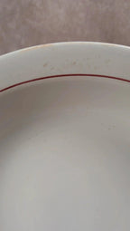 Plat rond creux Saint-amand modèle Marcel