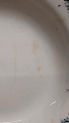 Assiette terre de fer Saint-amand modèle Argenton