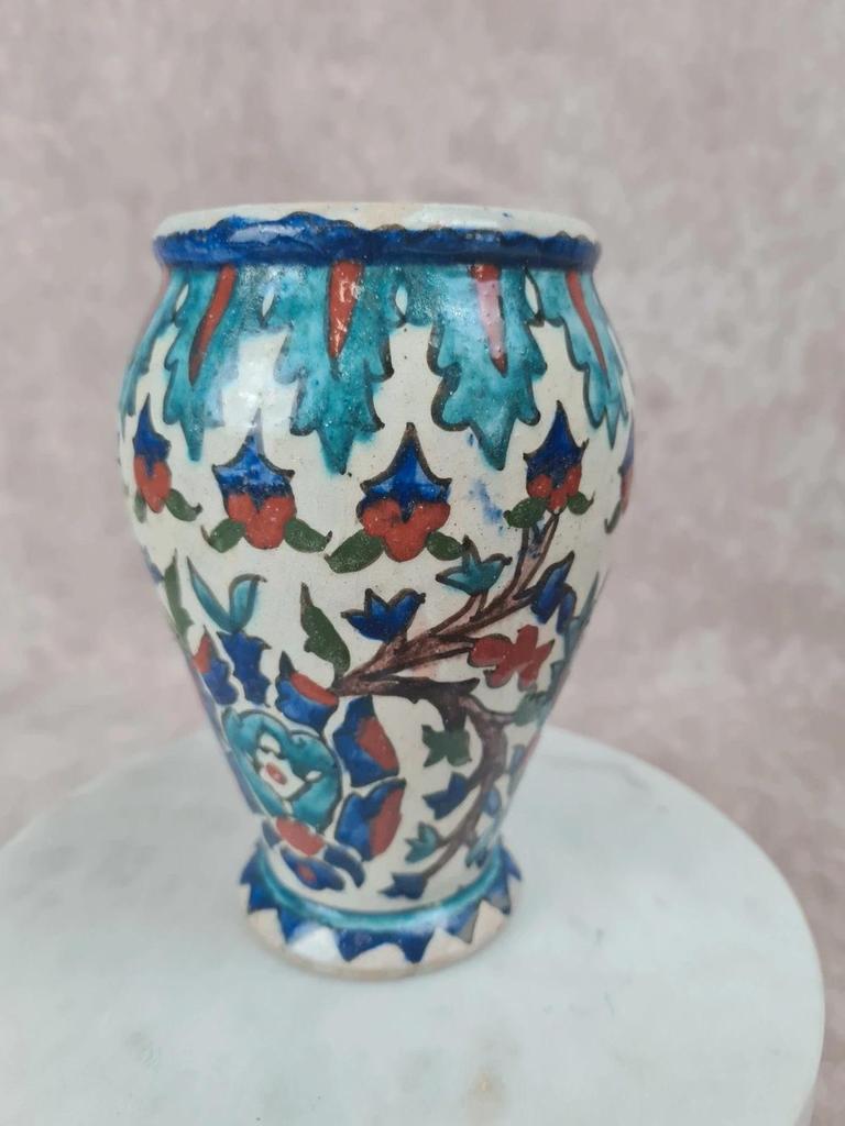 Vase en céramique arménienne – Balian & Karakashian, Jérusalem Palestine, années 30 🌿