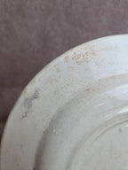 Assiette ancienne Terre de Fer Clairefontaine modèle Marine