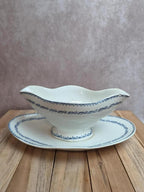 Grande saucière ancienne Gien – Terre de Fer – modèle Dreux