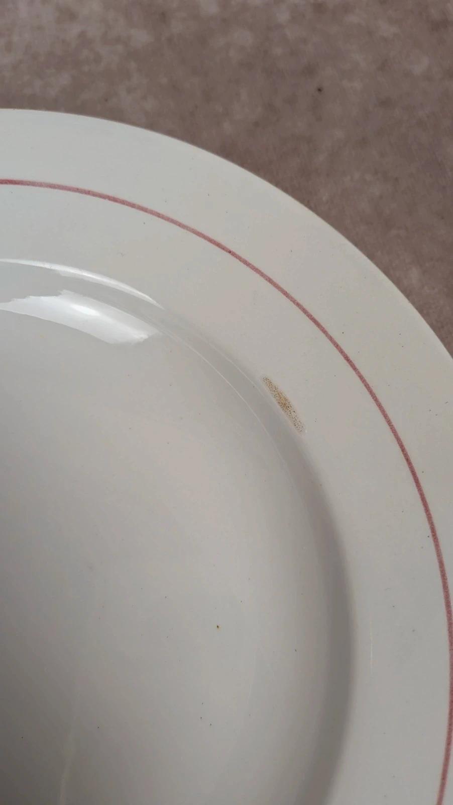 Lot de 4 assiettes creuses Saint-amand modèle Marcel