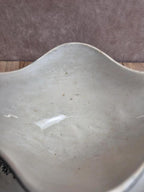 Saucière terre de fer Saint-amandinoise modèle Margot – décor bleu ancien