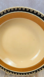 Plat de service Gien faïence ancienne