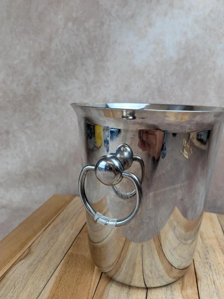 Seau à champagne Couzon – acier inoxydable 18/10 – Made in France