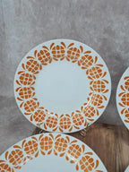 Lot de 6 assiettes semi-creuses Sarreguemines 🍊