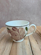 Lot de 2 tasses anciennes terre de fer Creil et Montereau – Xixe