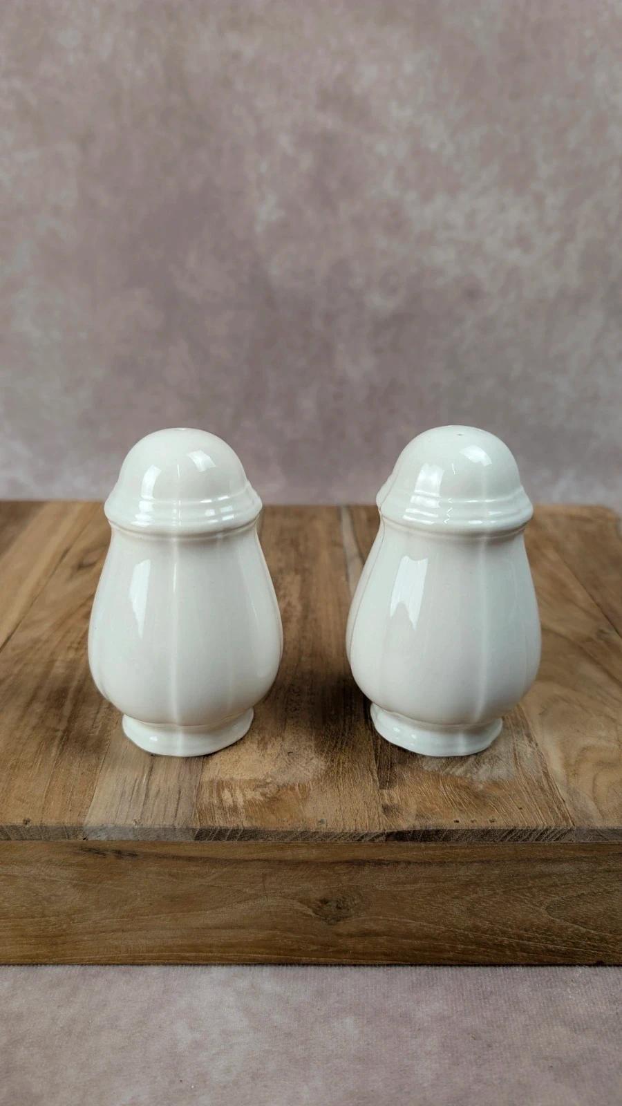 Lot salière & poivrière Villeroy & Boch – modèle Manoir