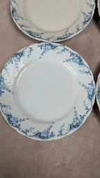 Lot de 4 assiettes à dessert Lunéville – Modèle Angèle