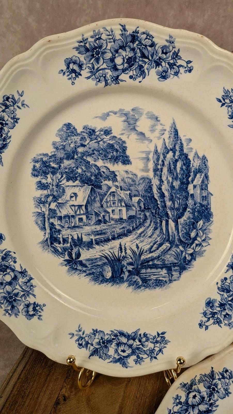 Lot de 2 assiettes Santiago – Moulin des Loups