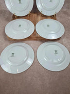 Lot de 6 assiettes Saint-amand & Hamage – Modèle Modern-style 🌿