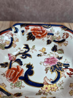 Vide-poche / ravier Mason's Mandalay – Terre de fer anglaise – Décor polychrome et dorure