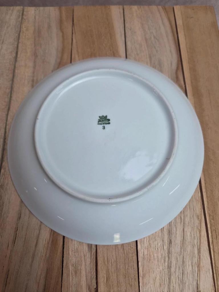 Ensemble tasse & bol en porcelaine Karolina – décor marbré or – Made in Poland