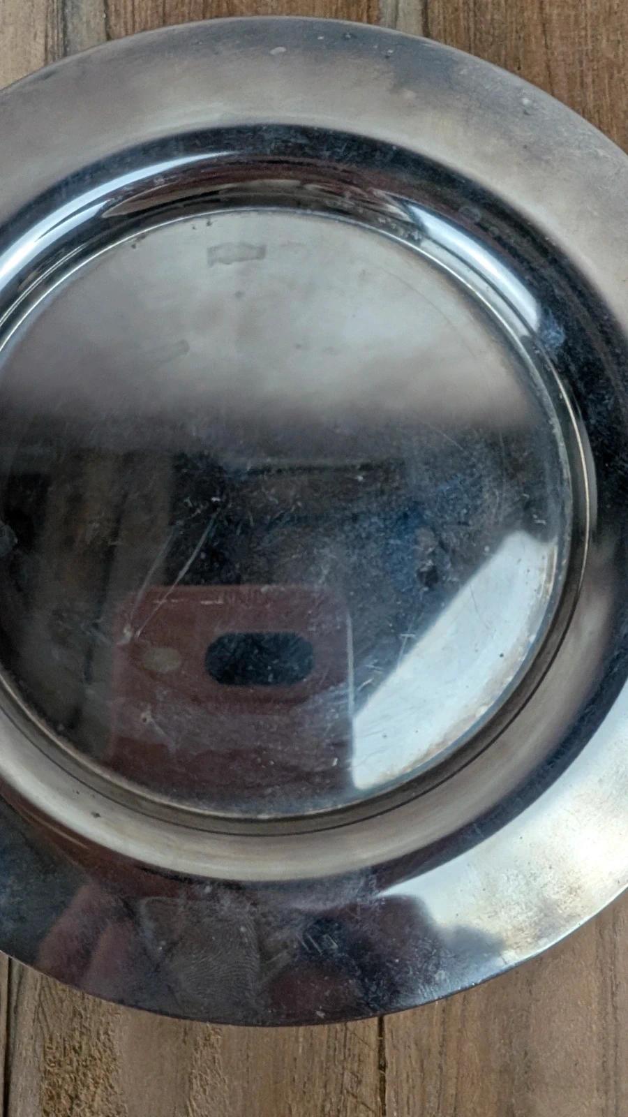 Dessous de bouteille en inox