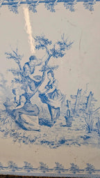 Dessous de plat ancien – carreau Creil & Montereau