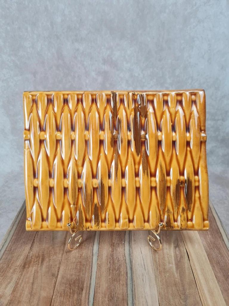 🍯 Dessous de plat ou petit plateau vintage signé Vallauris 🍯