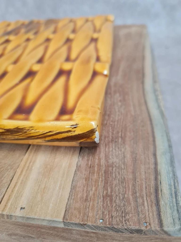 🍯 Dessous de plat ou petit plateau vintage signé Vallauris 🍯