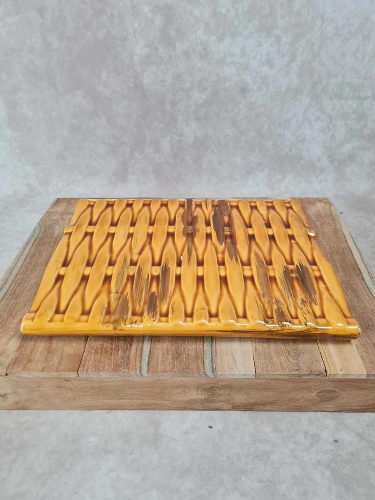 🍯 Dessous de plat ou petit plateau vintage signé Vallauris 🍯