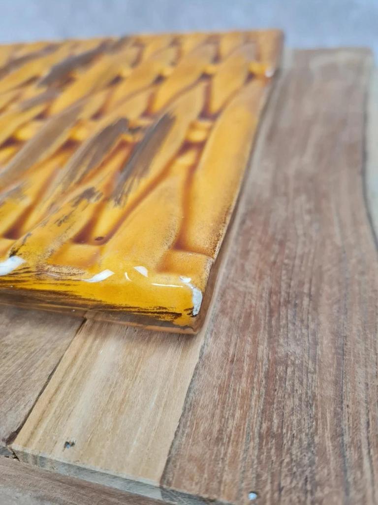 🍯 Dessous de plat ou petit plateau vintage signé Vallauris 🍯