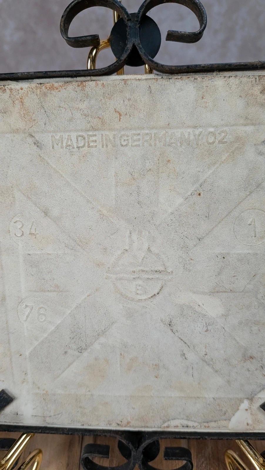 Dessous de plat Villeroy & Boch ancien – décor fleuri pastel