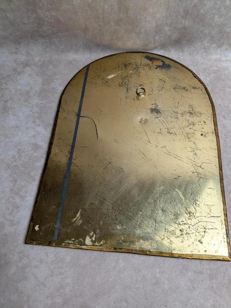 miroir marocain mural vintage en laiton forme arche