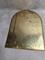 miroir marocain mural vintage en laiton forme arche