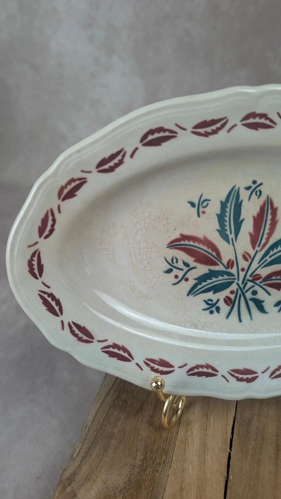 Duo de petits plats anciens L’amandinoise – modèle “auvergne”