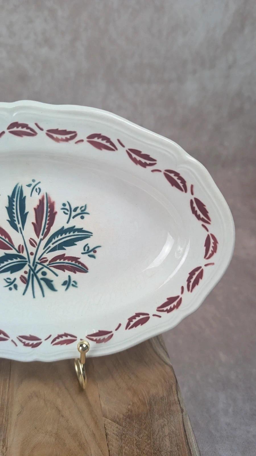 Duo de petits plats anciens L’amandinoise – modèle “auvergne”